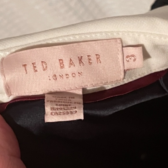 Ted Baker Dixxy Layered Lace Dress in Dark Navy - Picture 12 of 16